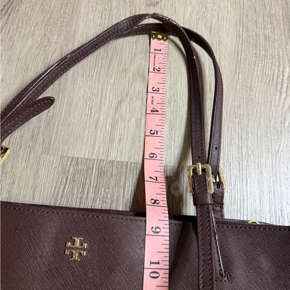 Tory Burch Chocolate Brown Tote - Picture 10 of 12